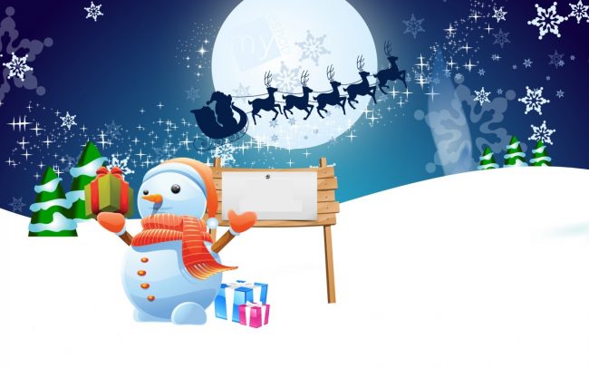 snowman_merry_christmas-1440×900